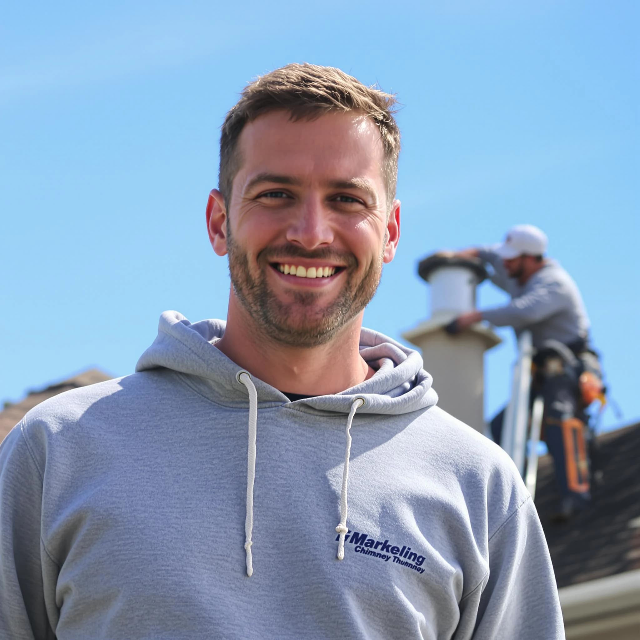 The American Fork Chimney Sweep team.