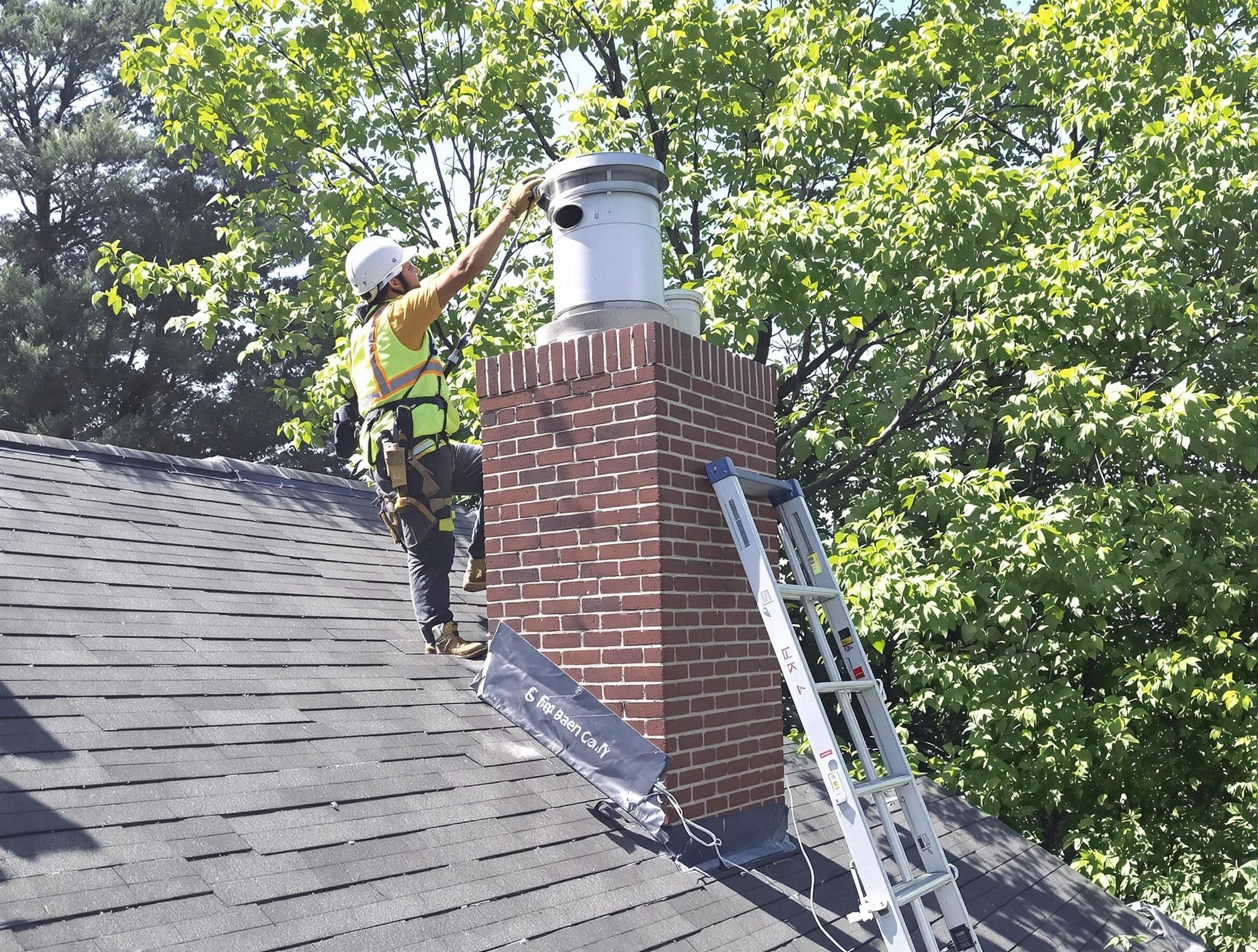 Chimney liner inspection by American Fork Chimney Sweep in American Fork, UT