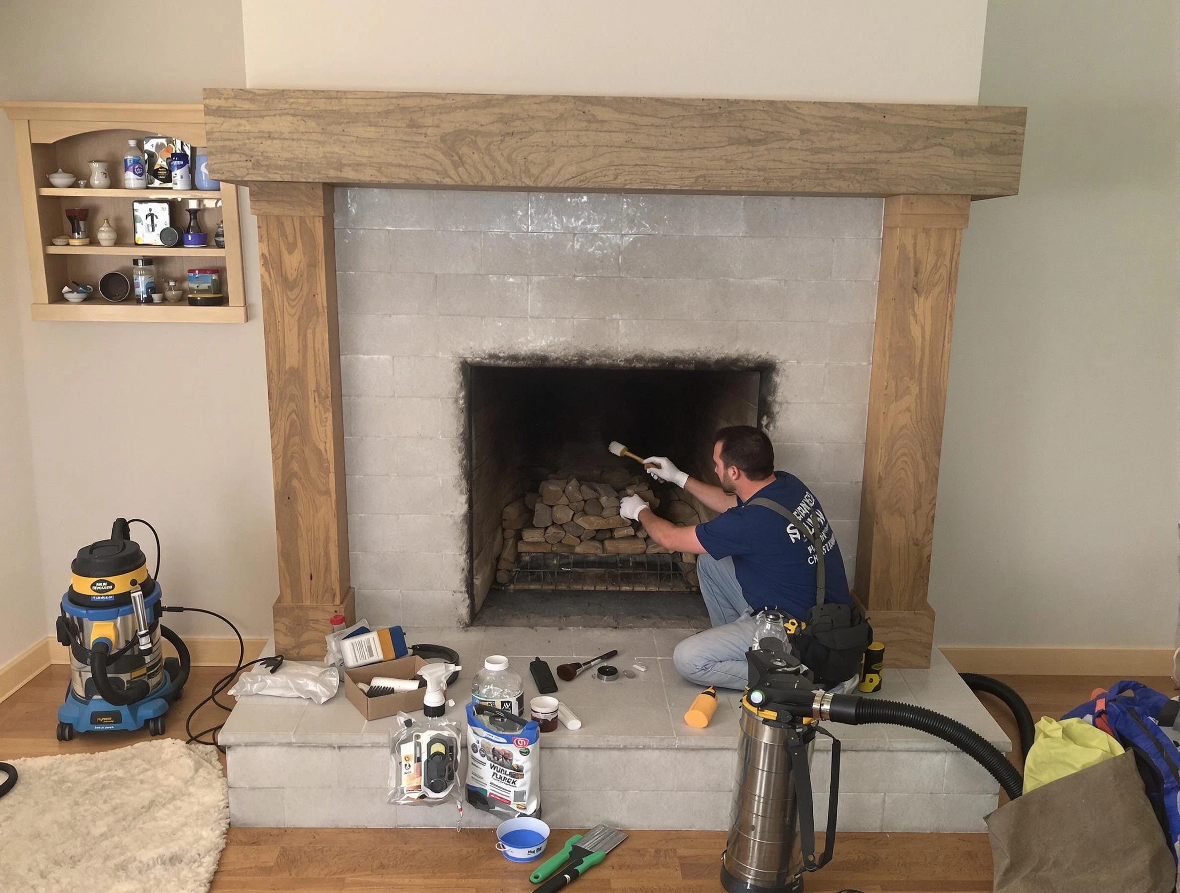 Detailed creosote removal process by American Fork Chimney Sweep in American Fork, UT