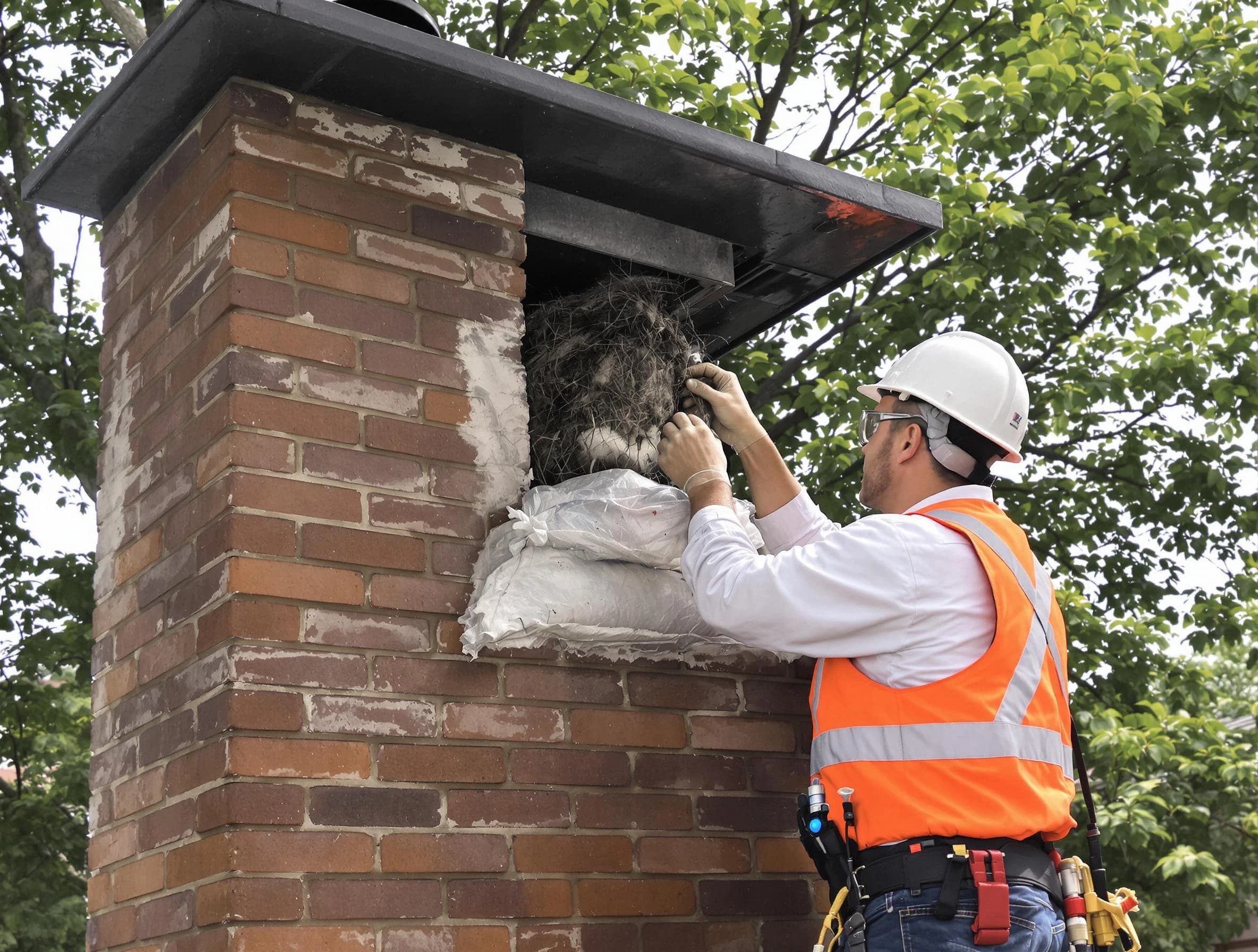 Humane removal of debris and animals by American Fork Chimney Sweep in American Fork, UT