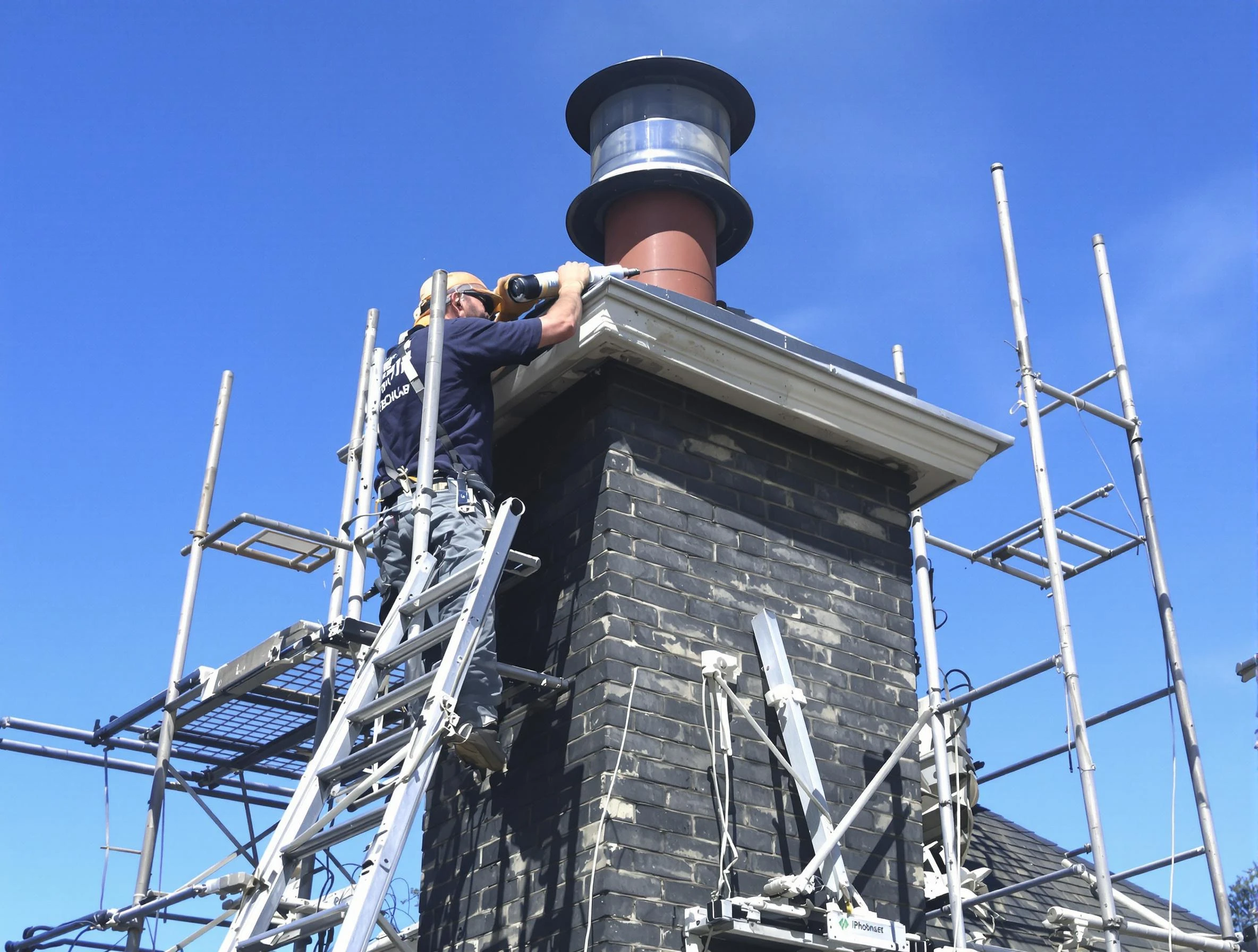 Sturdy chimney crown finished by American Fork Chimney Sweep in American Fork, UT