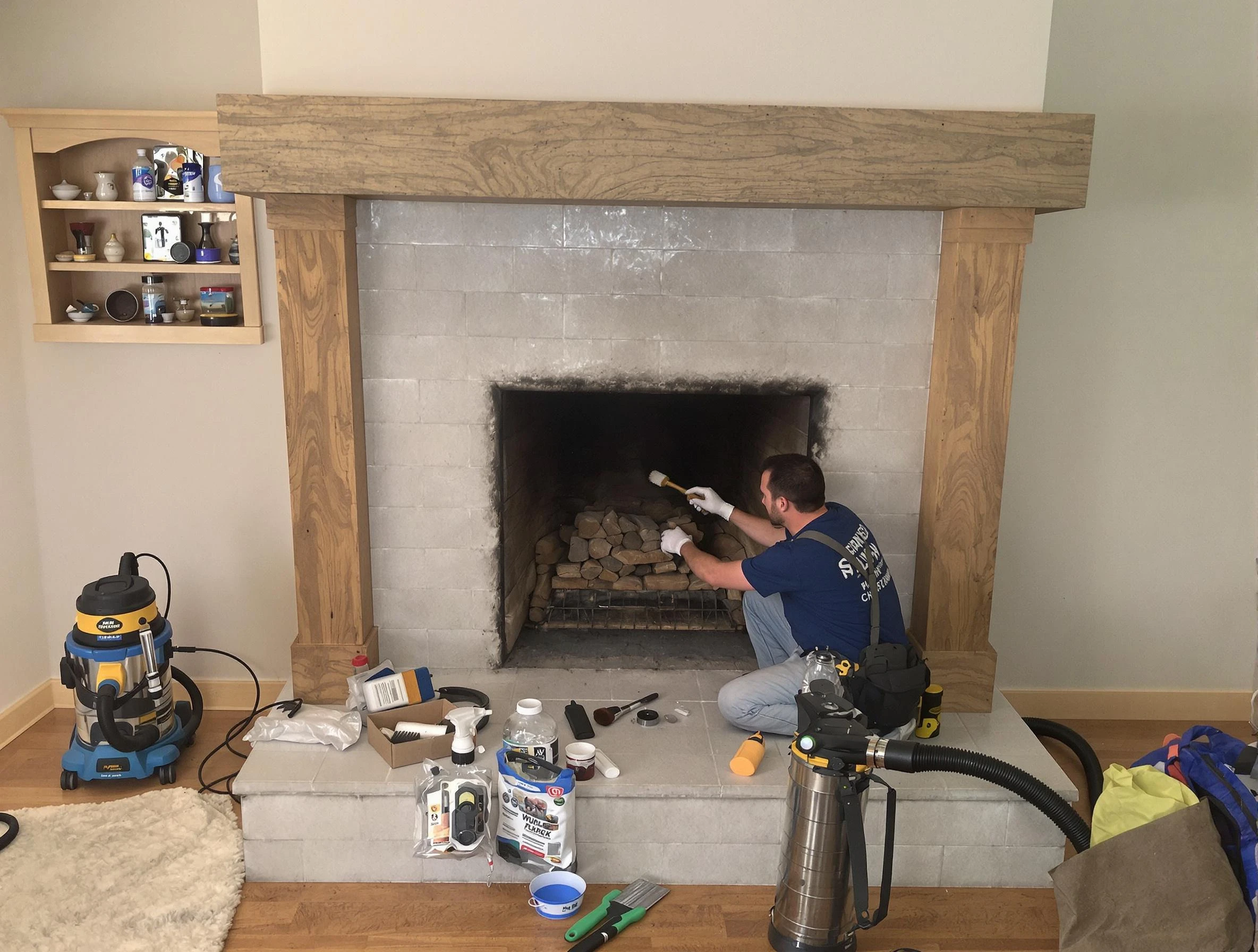 Detailed creosote removal process by American Fork Chimney Sweep in American Fork, UT